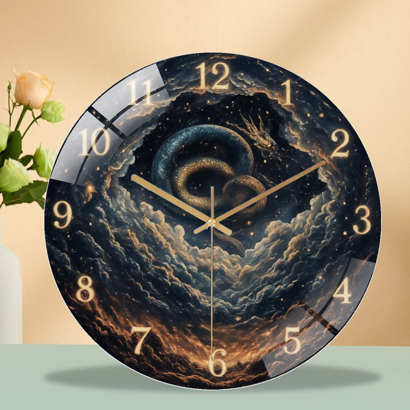 Horloge murale avec horloge murale 12 po