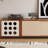 Creative design sense solid wood TV cabinet