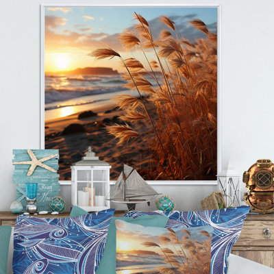 «Beach Breeze at Sunrise III», reproduction sur toile