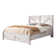 Oceant Farmhouse Bed Frame with 49.2" Barn Door Headboard