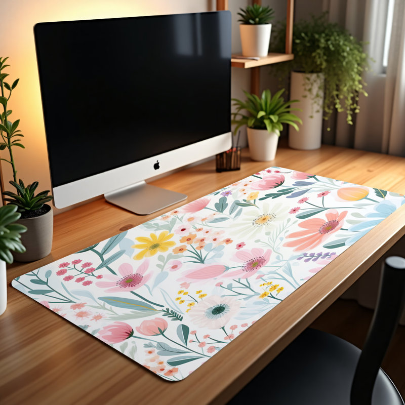 Polyester Desk Pad, 23.6x13.8