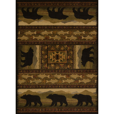 Tapis brun Sayre