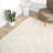 Abani Huertas WAV100B Cream Geometric Wavy Area Rug-1881068155
