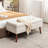Storage Bench With Storage Bench For Bedroom End Of Bed Bench Foot Of Bed Bench Entryway Bench Storage Ottoman Bench 43.7" W X 18.1" D Off White Bench