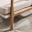 Fauteuil d'appoint rembourré de 25,59 po de largeur avec pieds en bois massif (ensemble de 2)-146416388
