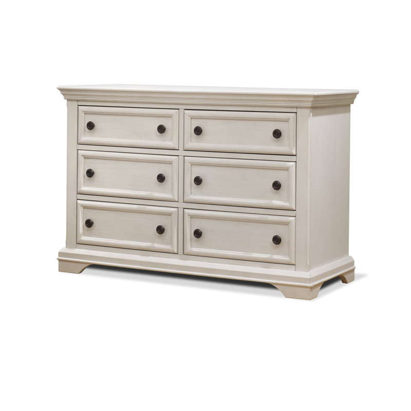 Commode double Portofino, Ivoire brossé