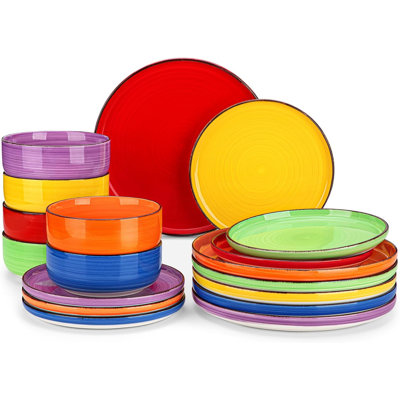 Stoneware Dinnerware - Service for 6