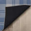 Tapis bleu à tissage plat Kehr-88979015