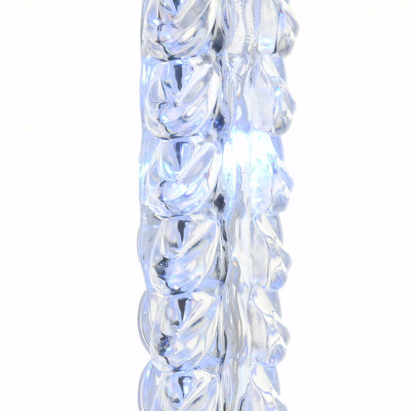 Crystal Icicles with LED Lights