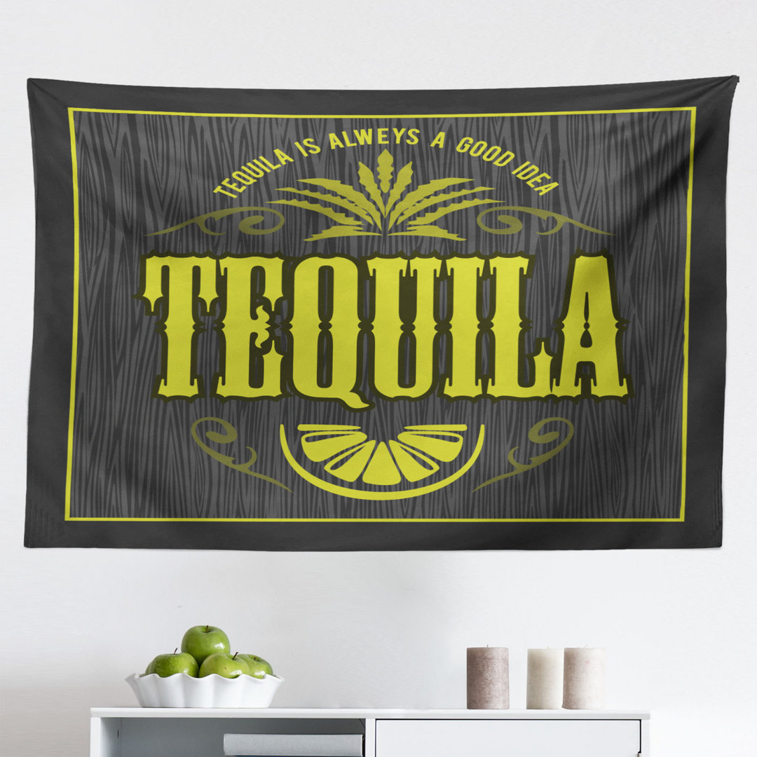 Wandteppich Tequila