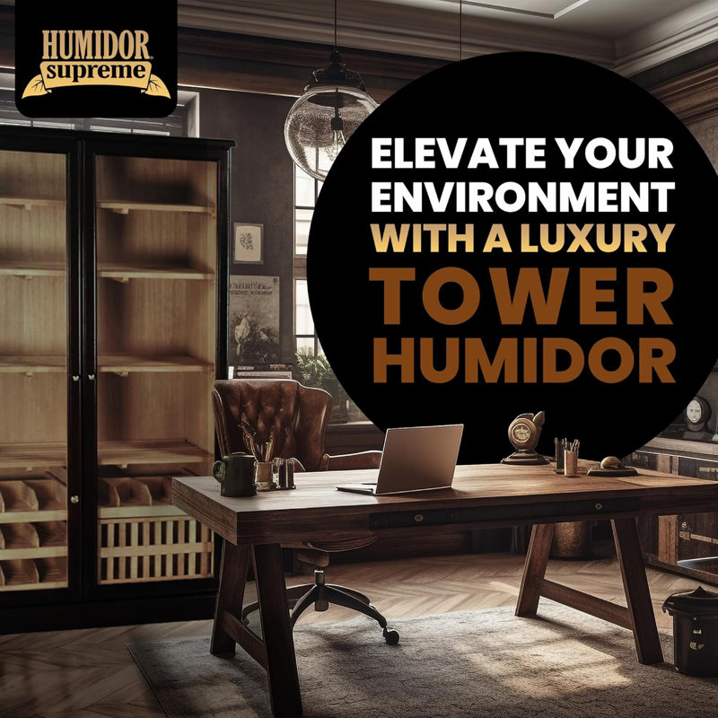 Wood Cigar Humidor