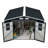 Outdoor Storage Shed, 8X8  Protective Film, Four Daylight Windows Lockable Doors,A Practical And Thoughtful Gift-123924686-123924685