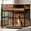 Dog Crate Furniture With Ample Storage, Rounded Bars For , 35.95 Inches Long Spacious Tray, Easy To Assemble, 23.2 Wide