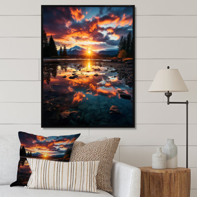 Impression sur toile Majestic Riverbanks III - Lakes & Rivers