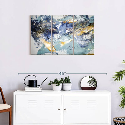 «Abstract Glitter», reproduction d'art sur toile