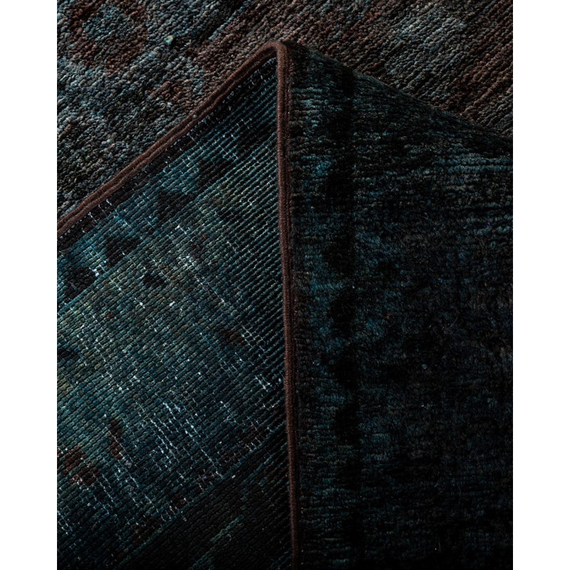 Tapis unique brun / gris 12 pi x 14 pi 8 po Colleen