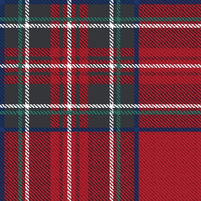 Cotton Chequered Duvet Cover Set with Pillowcases