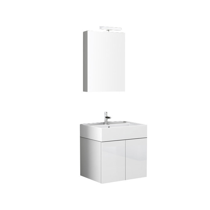 Ensemble de meuble-lavabo 23,2 "Smile