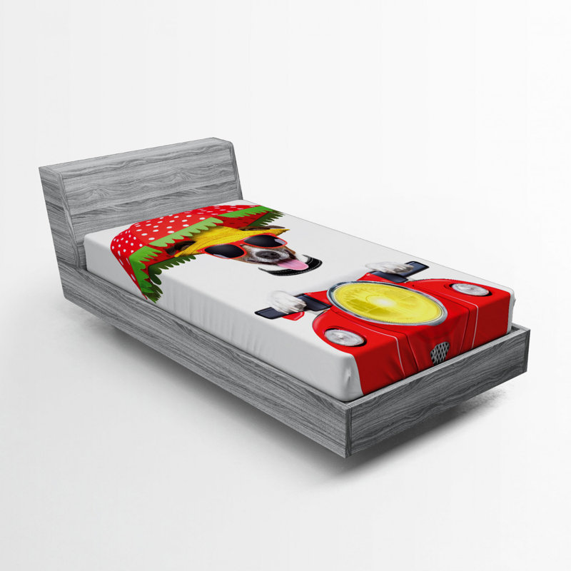 Drap ajusté animal, Drap-housse de taille simple