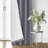Walker Ticking Stripe Indigo Cotton Grommet Top Drapery Panel Set of 2-109899183-126596698