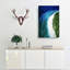 Maldives Paradise Beach In Abstract - Wrapped Canvas Painting-55310459
