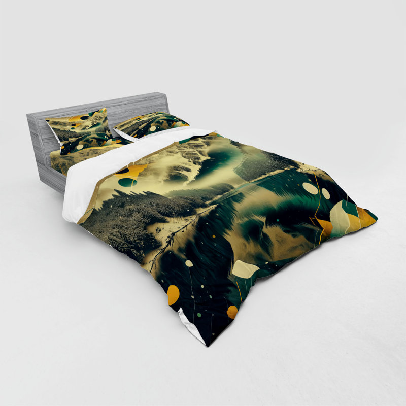 Polyester Not Solid Color Duvet Cover, California King Duvet Cover + 3 Additional Pieces
