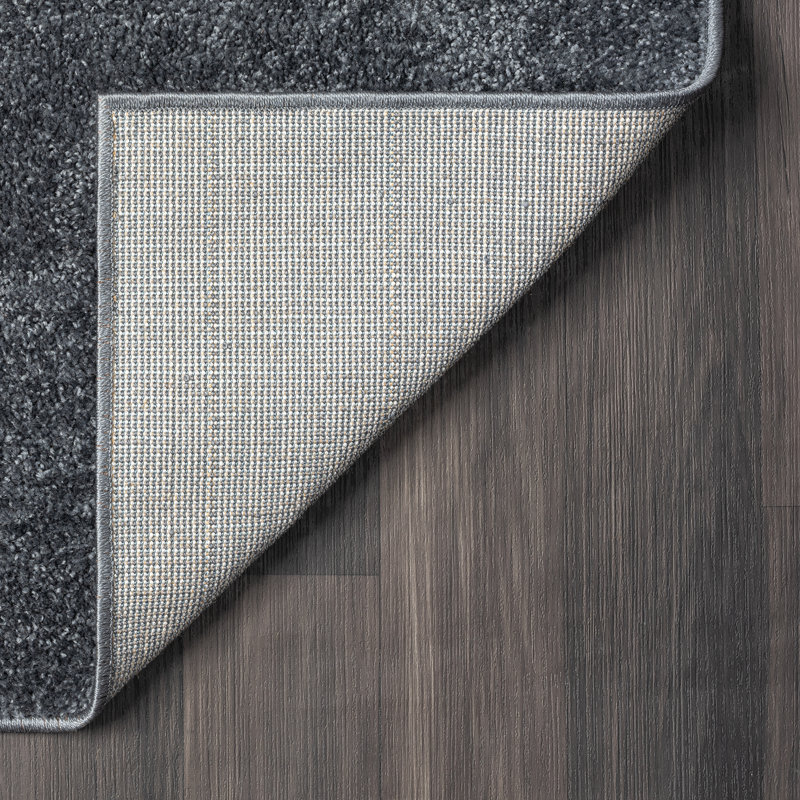Abani Rugs Douglas DEC130B Grey Minimalist Geometric Area Rug, Rectangle 7'9" x 10'2"