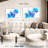 Avery Abstract Blue Flower-107938117