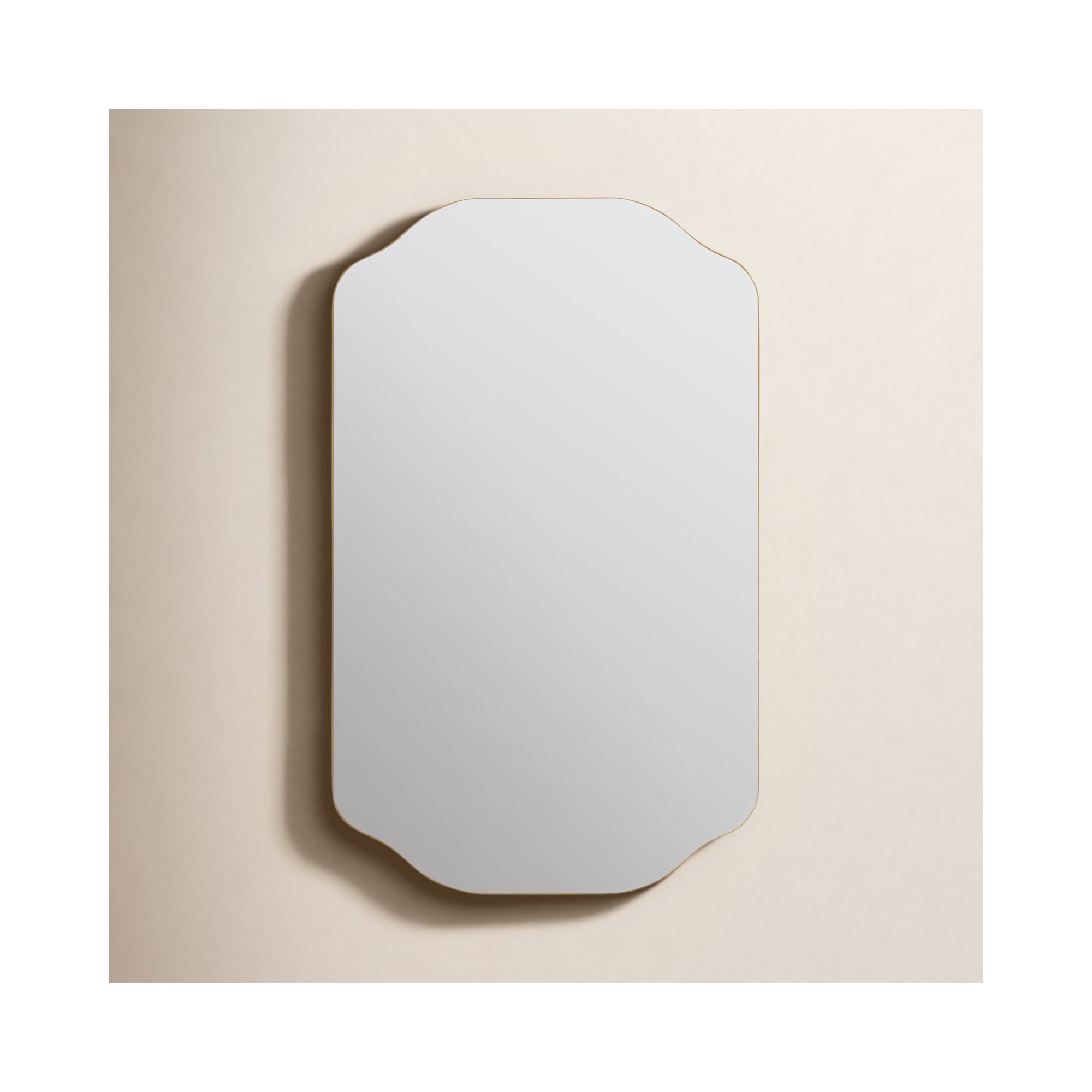 Eaton Medicine Cabinet, Recess Mount, Gold