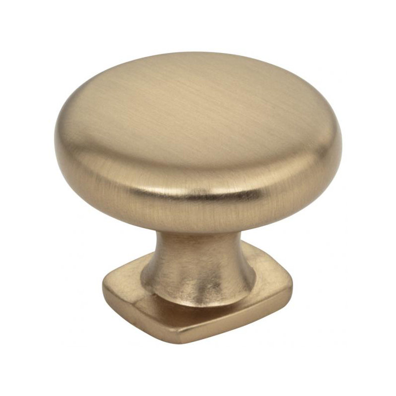 Belcastel I Mushroom Knob, Satin Bronze