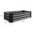 Durable Planters, Metal 4 X 2 X 1 Ft, Modern Industrial For Home Garden