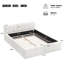 Lit plateforme Boucle-1916887893