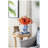 Red Polyester Eucalyptus Stem Bundle, Set of 6