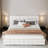 Queen Size Upholstered Platform Bed Frame-1903257813