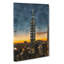 Taipei City In Taiwan Abstract - Wrapped Canvas Painting-56660654