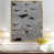 Toile avec cadre flottant or