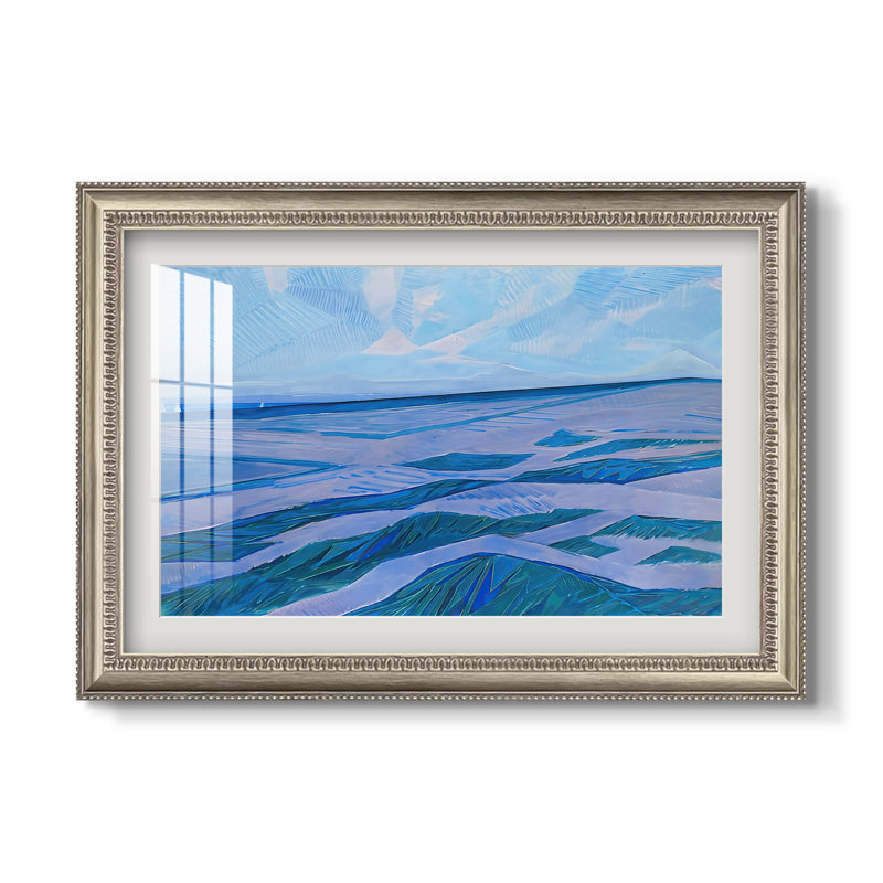 Paysage de dunes, 1911 - Piet Mondrian - Reproduction encadrée sur mesure, 16x22 INNER SIZE, Framed Print with Mat