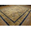 Room Size Ivory Antique 1920s Rectangle Chinese Knotted Wool Rug