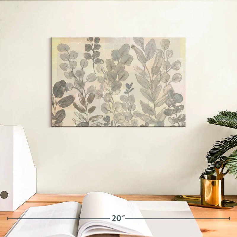 Motif de feuille I, H 8 po x l 12 po