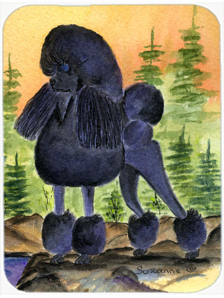 Poodle Glass Cutting Board