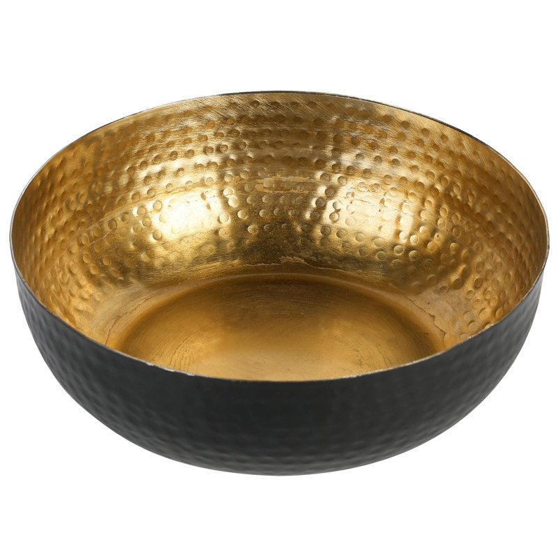 Perona Handmade Metal Decorative Bowl