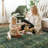 Fillender Large Oriental Floral Living Room Rug Washable Bedroom Rug Non-Slip Colorful Vintage Accent Floor Carpet For Home Decor-106886853