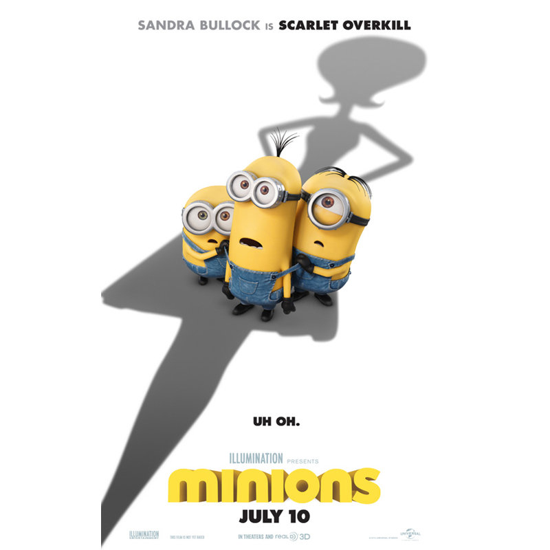 Minions, H 24 po x l 15 po