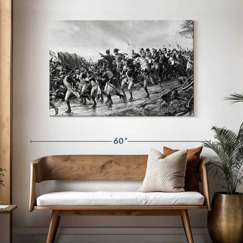 Keiri Napoleon Battle, 32" H x 48" W