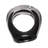 Elina Cutout Black Glass Vase-146087295