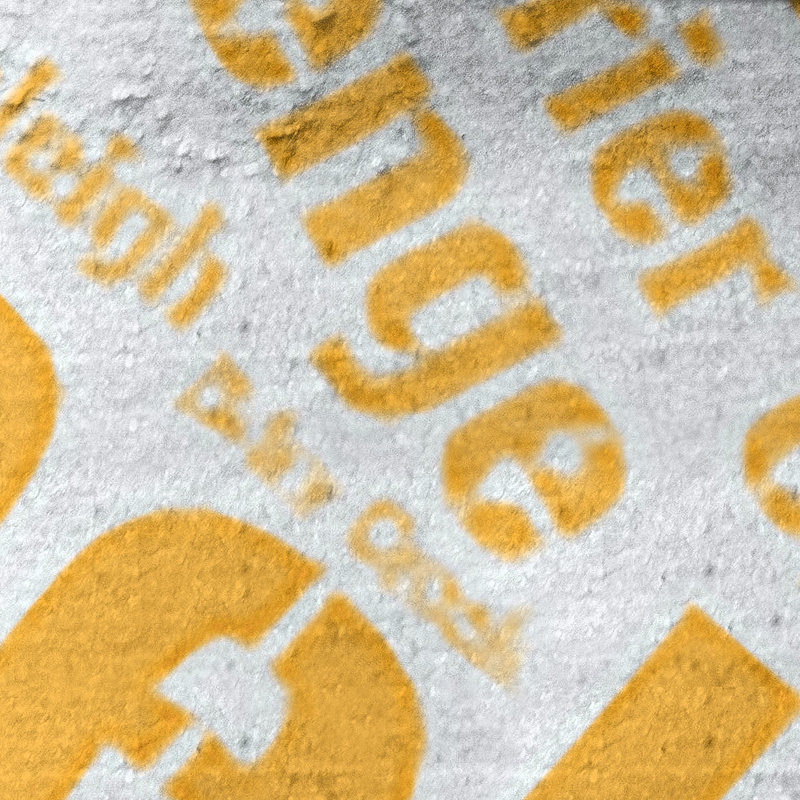 Bath Towel, Orange, Raleigh, Poly/Cotton
