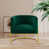 Velours vert est en rupture de stock