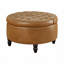Repose-pieds rond avec rangement et plateau relevable-602777108