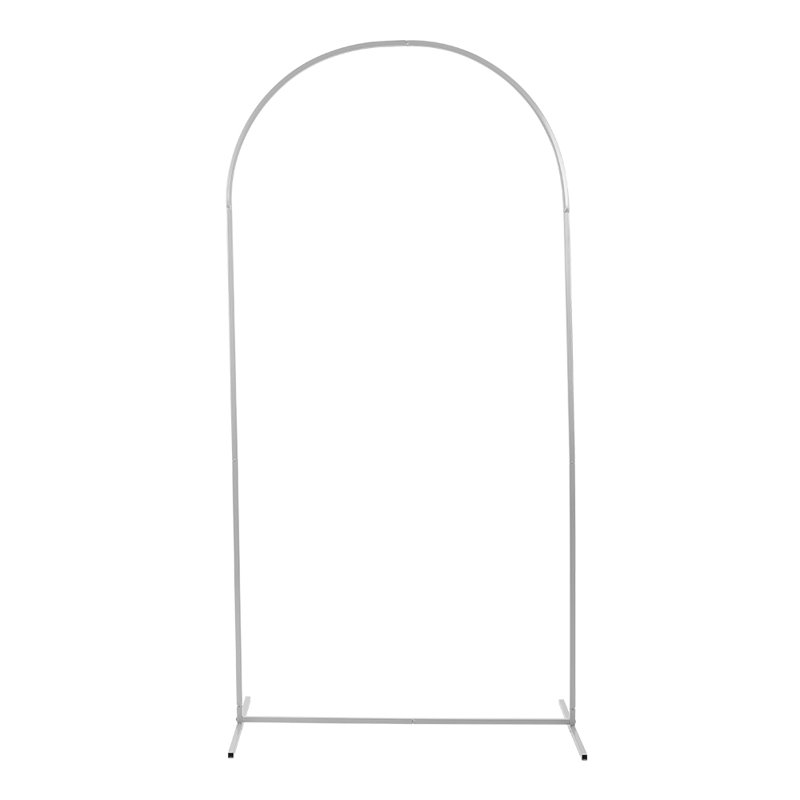 Buterbaugh 120cm W x 50cm D Steel Arbour in White