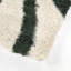 Tapis rayé abstrait vert Burroughs-199511459